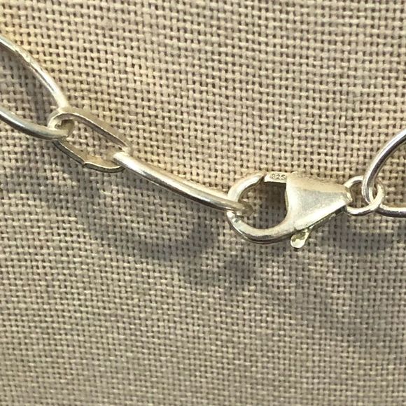 Mohave Lime Green Copper Infused Turquoise Peridot Sterling Silver 925 Necklace - Picture 4 of 16